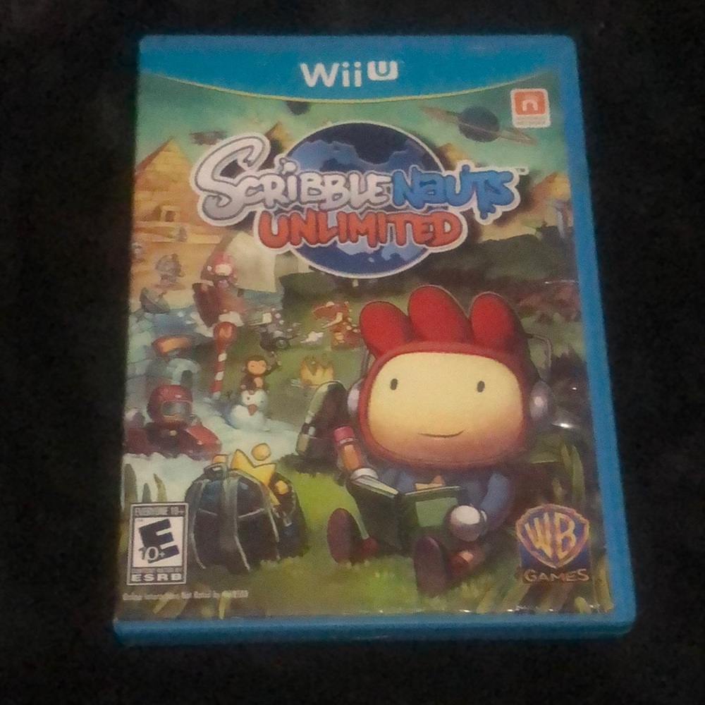Nintendo Wii U Scribble Nauts Unlimited video game